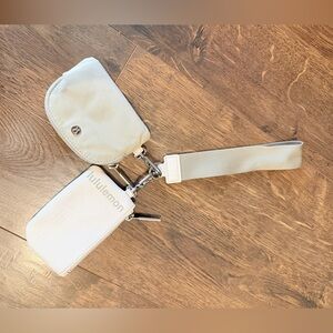 LuluLemon dual pouch wristlet